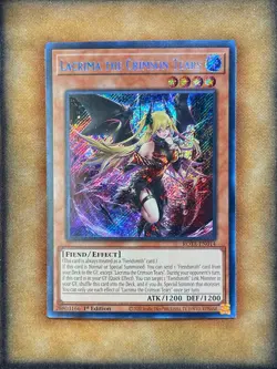 Yugioh Lacrima The Crimson Tears ROTA-EN014 Secret Rare 1st Ed NM - Image 1