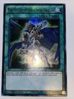 Yugioh The Melody Of Awakening Dragon LDK2-ENK26 Ultra Rare 1st Ed LP - Image 1