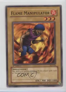 Flame Manipulator 1st Ed. YuGiOh Starter Deck Joey #SDJ-006 2003 - Image 1