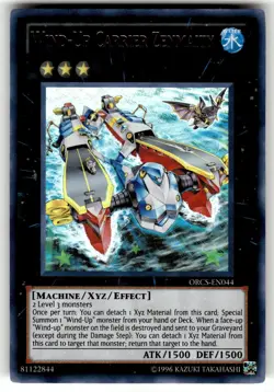 YuGiOh Order of Chaos Card ORCS-EN044 UR Holofoil Wind-Up Carrier Zenmaity - Image 1