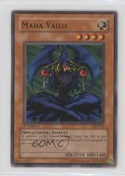 Maha Vailo 1st Ed. YuGiOh Starter Deck Joey #SDJ-016 2003 - Image 1