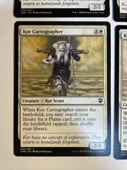 4x Mtg Commander Legends Kor Cartographer NM/M Magic The Gathering - Image 2