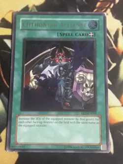 Yugioh: Chthonian Alliance - EEN-EN044 - Ultimate Rare - Unlimited - MP - Image 1