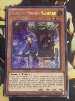 Yugioh: Shafu, the Wheeled Mayakashi - HISU-EN030 - Secret Rare - 1st Edition NM - Image 1