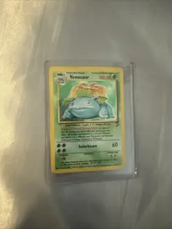 Pokemon TCG Venusaur Holo Rare Card 18/130 Base Set 2 1995 - Image 1