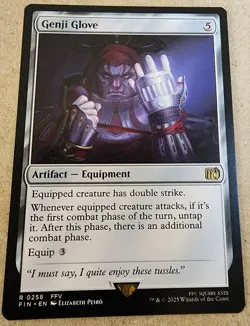 Genji Glove - #258 Regular - Final Fantasy - Mtg - Image 1