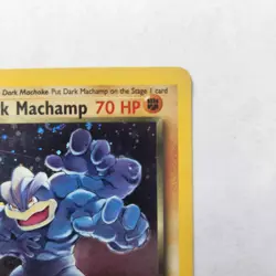 Dark Machamp 10/82 Pokemon Card Holo 1st Edition Team Rocket 10/82 Pre-Owned - Image 2