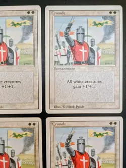 MTG | 4x Crusades | Revised Edition | Magic The Gathering | Playset - Image 3