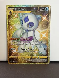 Froslass 226/203SWSH07: Evolving Skies Secret Rare Holo Card Near Mint Condition - Image 1