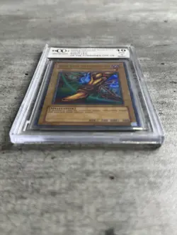 Yugioh Card Right Leg Of The Forbidden One UR BCCG 10 Mint, LOB-123 2002 (1) - Image 3
