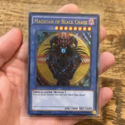 Magician of Black Chaos - YGLD-ENC01 - Ultra Rare 1st Edition Yugioh Card - Image 1