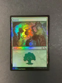 Forest - Foil - Core Set 2020 - Magic the Gathering - MTG - Image 1
