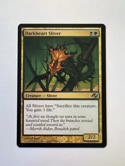Darkheart Sliver - MTG Planar Chaos - NM - Image 1