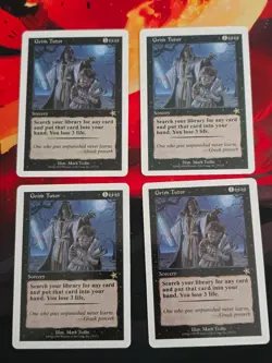 MTG EDH CEDH Grim Tutor x4 Read - Image 1