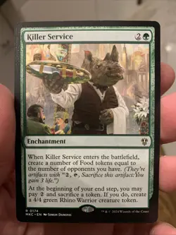 Killer Service ~ Commander: Murders at Karlov Manor [ NM ] [ MTG ] - Image 1
