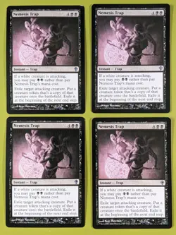 Nemesis Trap x4 Worldwake 4x Playset Magic the Gathering MTG - Image 1