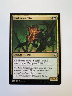 Darkheart Sliver - MTG Time Spiral Remastered - NM - Image 1