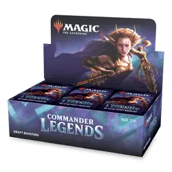 MTG Magic the Gathering Commander Legends Draft Booster Box Sealed New - Image 1