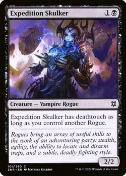 X 1 Expedition Skulker NM Zendikar Rising ZNR 101 MTG Magic The Gathering - Image 1