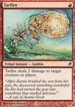 Tarfire - Foil Magic mtg Light Play, English Lorwyn x1 - Image 1