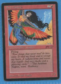 MTG: Arabian Nights: Bird Maiden (B) - Image 1
