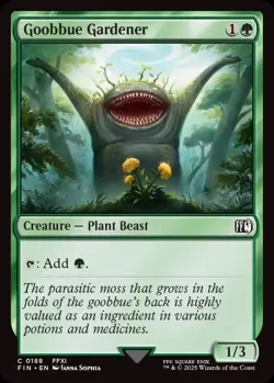 4x Goobbue Gardener MTG Final Fantasy NM Magic Regular - Image 1