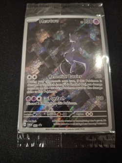 SEALED Mewtwo SVP 052 EN - Pokemon Scarlet & Violet Black Star Promo (151 UPC) - Image 3