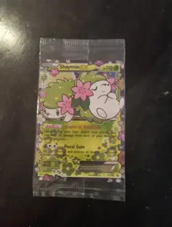 Pokemon TCG Shaymin EX XY148 Black Star Promo Factory Sealed - Image 1