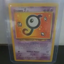 Pokemon TCG Unown [J] 38/53 Wotc Promo Regular - Image 1