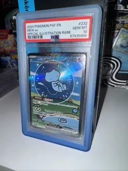 2024 POKEMON PAF EN MEW ex SPECIAL ILLUSTRATION RARE PSA #232 GEM MT 10 - Image 5