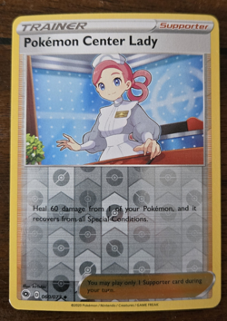 Pokemon Center Lady 60/73 Champions Path Reverse Holo - Image 1