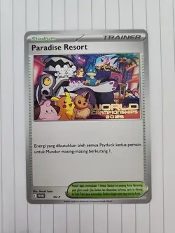 Pokemon World Championship 2025 Indonesian Paradise Resort SV-P Anaheim Promo - Image 1