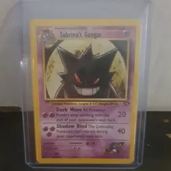 Pokemon TCG Sabrina's Gengar 29/132 Gym Challenge Regular - Image 1