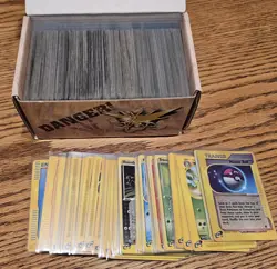Pokemon Bulk Wotc Vintage Cards HUGE LOT: Rare, Uncommon, Common, Lot LP-D - Image 1