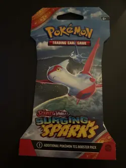 VERY HEAVY - 32.08g - Pokemon Surging Sparks Sleeved Booster Pack - SEALED! - Image 2