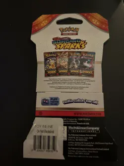 VERY HEAVY - 32.08g - Pokemon Surging Sparks Sleeved Booster Pack - SEALED! - Image 3