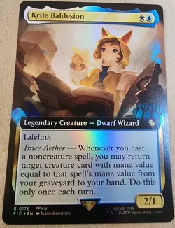Krile Baldesion - #176 Foil Extended Art - Final Fantasy - Mtg - Image 1