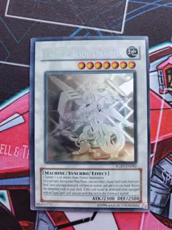 Yugioh Power Tool Dragon RGBT-EN042 Ghost Rare NM Trading Card - Image 1