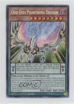 Odd-Eyes Phantasma Dragon 1st Ed. YuGiOh Battles of Legends: Crystal Revenge - Image 1