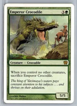 Emperor Crocodile Ninth Edition Rare - MTG Magic the Gathering Card - Image 1