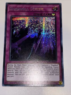 Yugioh! Shaddoll Schism - MP21-EN152 - Secret Rare - 1st Edition - Fast Ship - Image 1