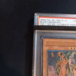 Yu-Gi-Oh! Yugioh Japanese Blood Magician - The Risen Old Asia Ultimate Rare PSA9 - Image 3
