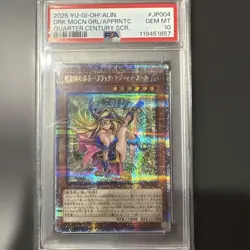 Yugioh PSA10 Apprentice Magician Dark Magician Girl 25th Quarter Century Secret - Image 1
