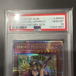 Yugioh PSA10 Apprentice Magician Dark Magician Girl 25th Quarter Century Secret - Image 2