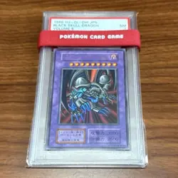 Yu-Gi-Oh! Yugioh Japanese PSA7 Black Skull Dragon First Edition Ultra Rare 1999 - Image 1