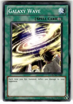 YuGiOh Order of Chaos Card ORCS-EN062 C Galaxy Wave - Image 1