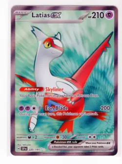 Pokemon Card - S&V Surging Sparks EN - 220/191 - Latias ex - Ultra Rare - Image 1