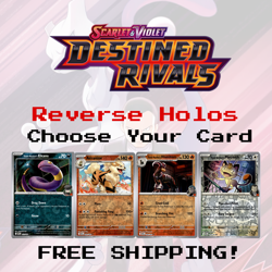 Destined Rivals Reverse Holo Pokemon Scarlet & Violet Cards: Choose Your Card - Image 1