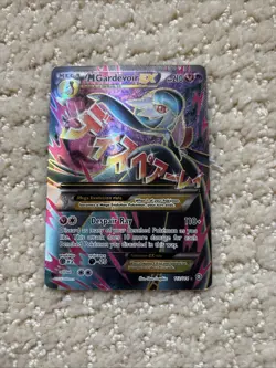 Pokemon TCG Mega-Gardevoir EX Steam Siege 112/114 Full Art Card - Image 1