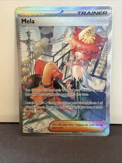 Pokemon TCG Mela Paradox Rift Special Illustration Rare Holo Card 254/182 - Image 1